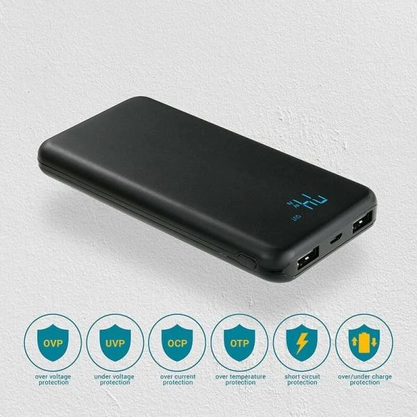 Išorinė baterija Power Bank Forever TB-100M 10000mAh juodas