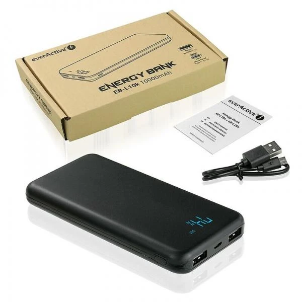 Išorinė baterija Power Bank Forever TB-100M 10000mAh juodas