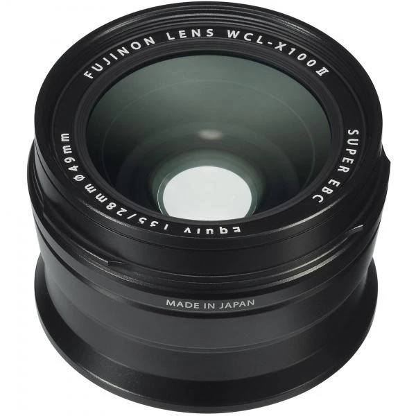 Fujifilm WCL-X100B II Plataus kampo adapteris juodas