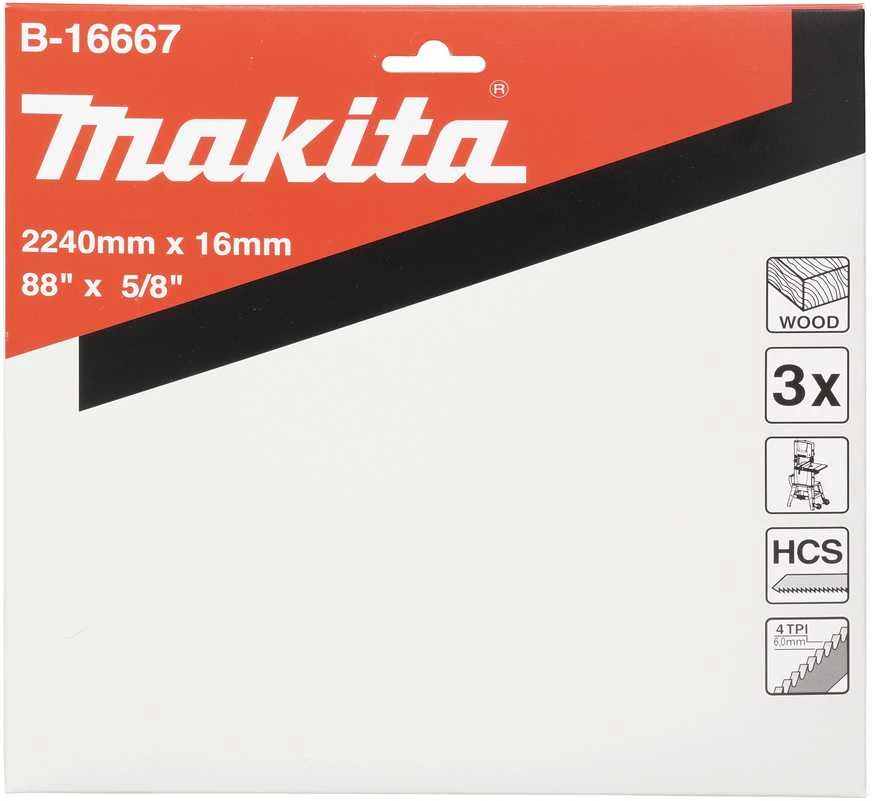 Makita 16x0, 5x2240 4T medžiui, skersiniam pjovimui LB1200F B-16667