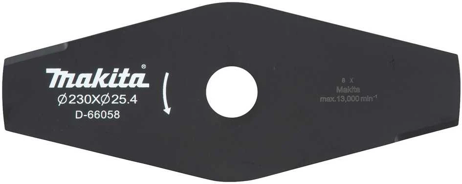 Makita 2-ašmenų krūmapjovės peilis, 230x25,4MM D-66058