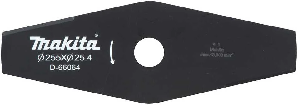 Makita 2-ašmenų krūmapjovės peilis, 255x25,4MM D-66064
