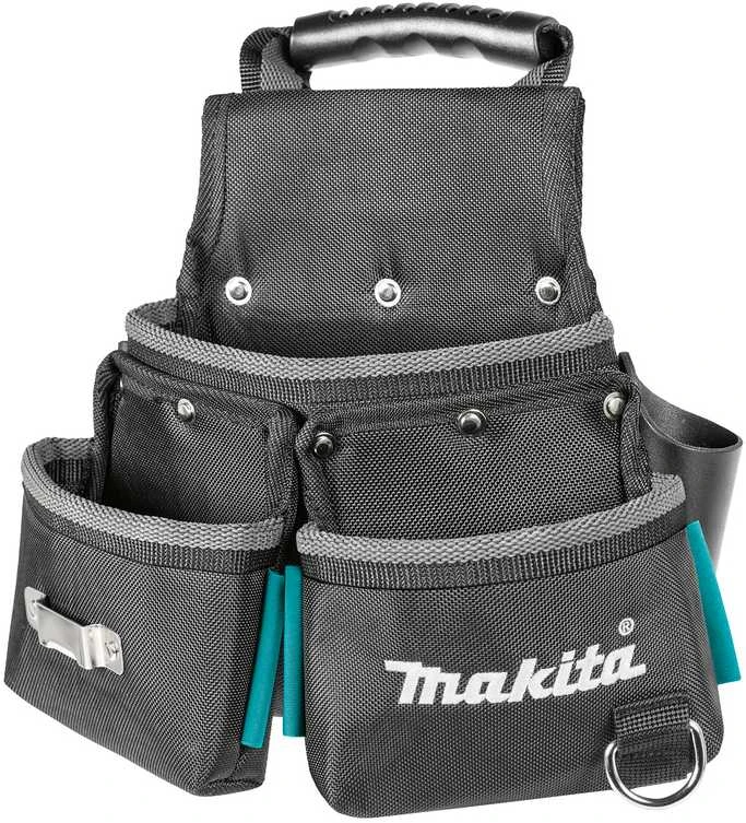 Makita 3-jų kišenių dėklas tvirtinimo detalėms. Kabinimui prie diržo. E-15207