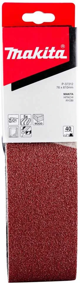 Makita Šlifavimo juosta 76x610 K40(5Vnt.) 9920 P-37312
