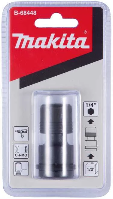Makita Adapteris 1/2" – 1/4" skirtas DTW B-68448 Adapteris 1/2" - 1/4", skirtas DTW