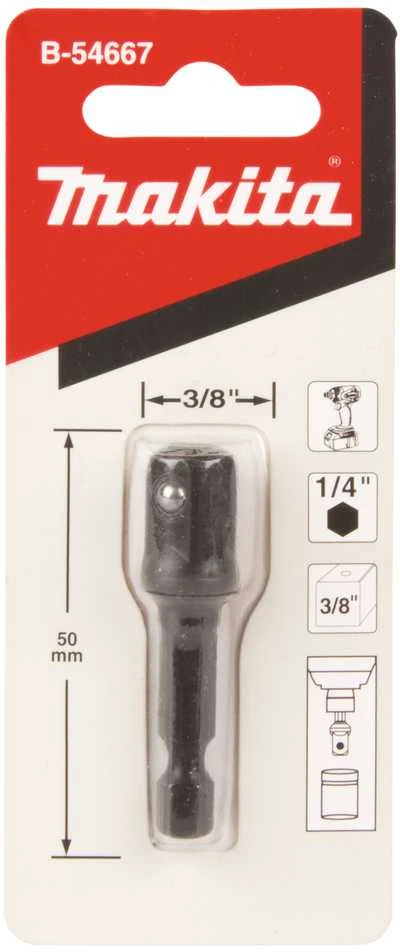 Makita Adapteris 1/4"X 3/8" B-54667