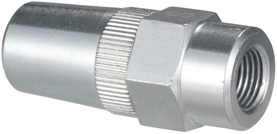 Makita Adapteris (1 vnt) tepalo presui, tvirtinamas prie lanksčios žarnos galo, skirtas prijungti prie tepalo padavimo angos. Tinka tepalo presams GP001G ir DGP180 1915L9-8