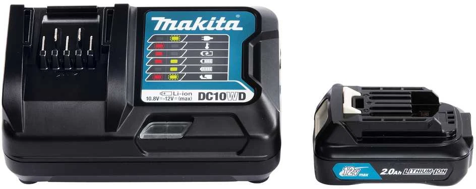 Makita Akumuliatoriaus ir kroviklio komplektas CXT® 191B50-9 12Vmax • BL1021B • DC10WD • CXT®
