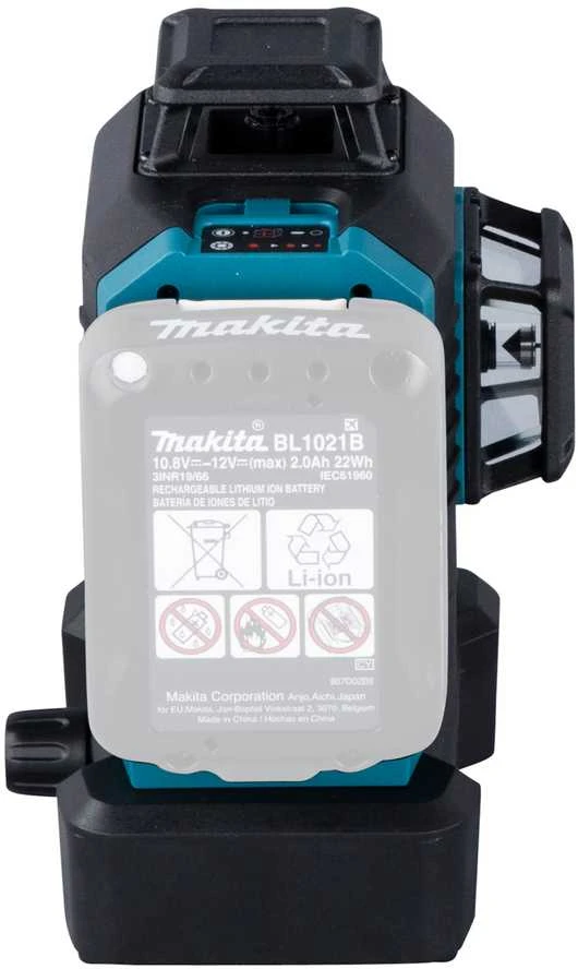 Makita Akumuliatorinis 360° CXT® lazerinis nivelyras SK700D 12Vmax • Raudono spindulio • 25 m