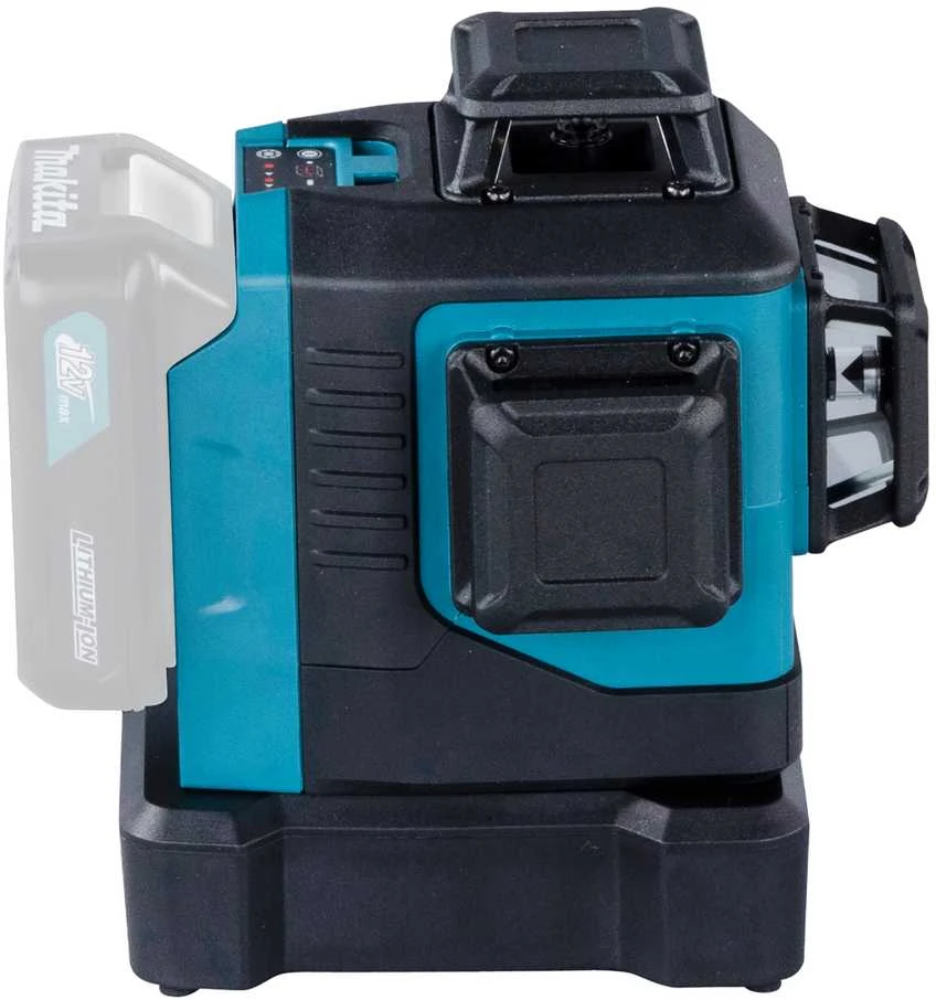 Makita Akumuliatorinis 360° CXT® lazerinis nivelyras SK700D 12Vmax • Raudono spindulio • 25 m