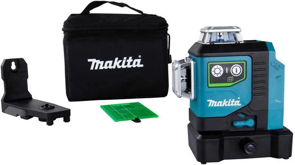 Makita Akumuliatorinis 360° CXT® lazerinis nivelyras SK700GD 12Vmax • Žalias • 35 m