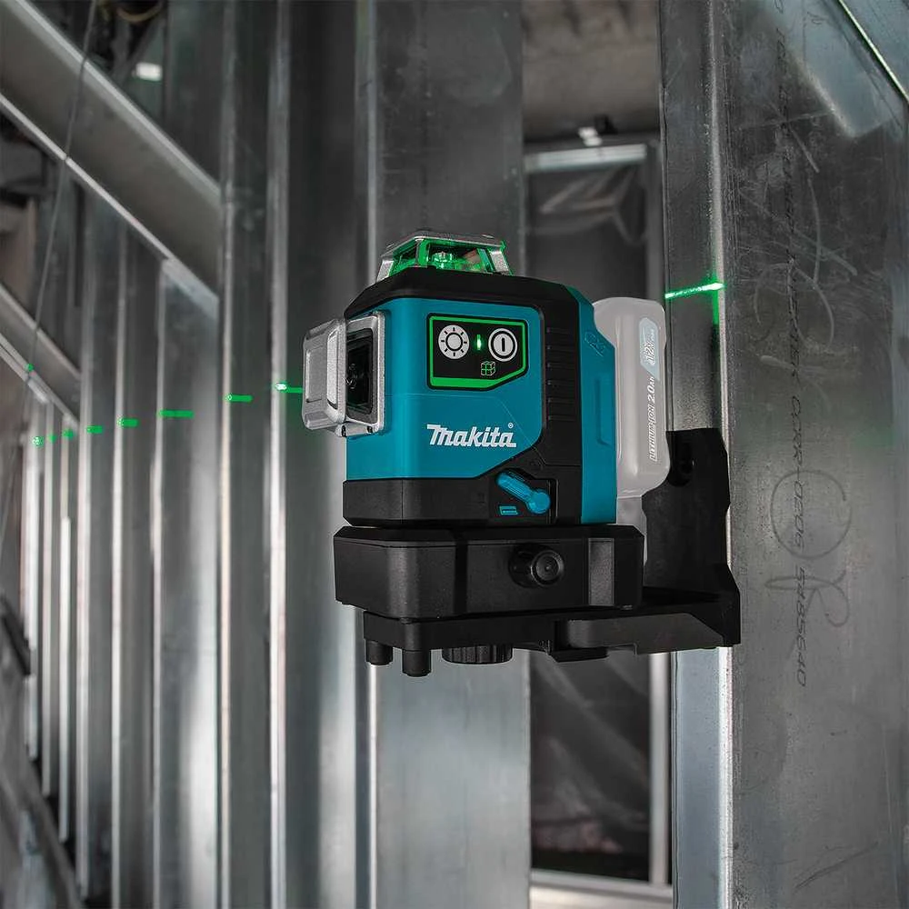 Makita Akumuliatorinis 360° CXT® lazerinis nivelyras SK700GD 12Vmax • Žalias • 35 m
