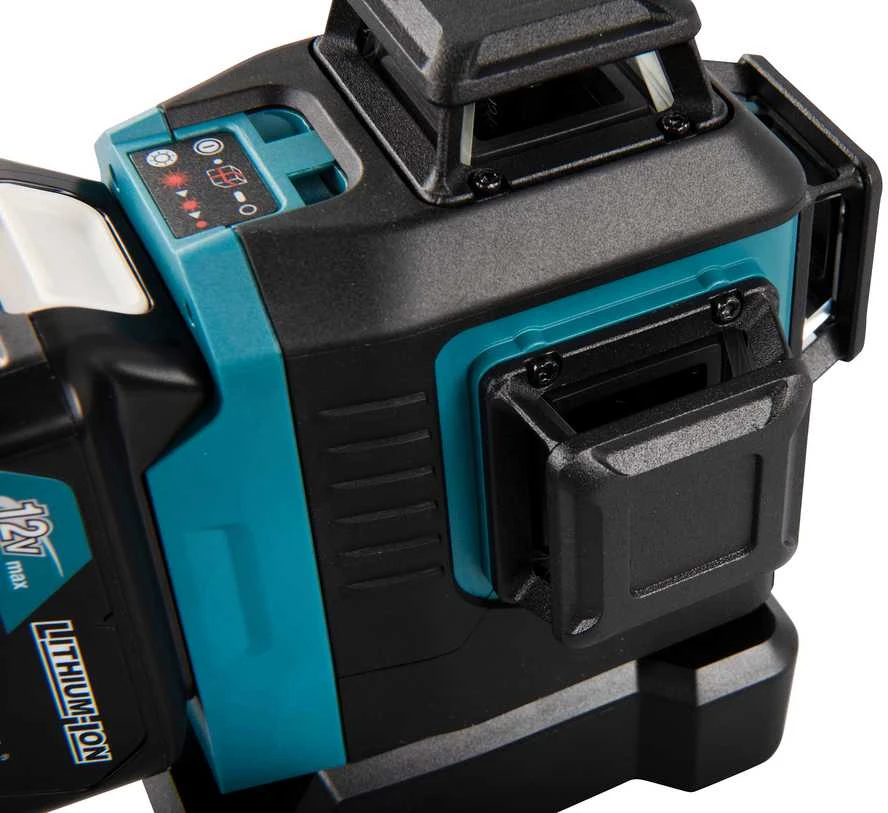 Makita Akumuliatorinis 360° CXT® lazerinis nivelyras SK700D 12Vmax • Raudono spindulio • 25 m