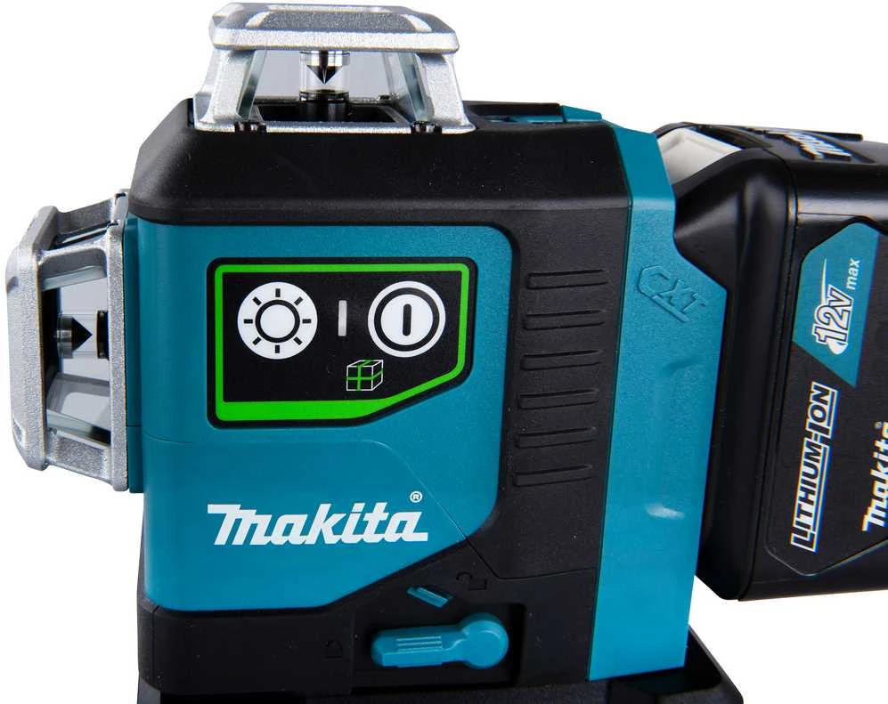 Makita Akumuliatorinis 360° CXT® lazerinis nivelyras SK700GD 12Vmax • Žalias • 35 m