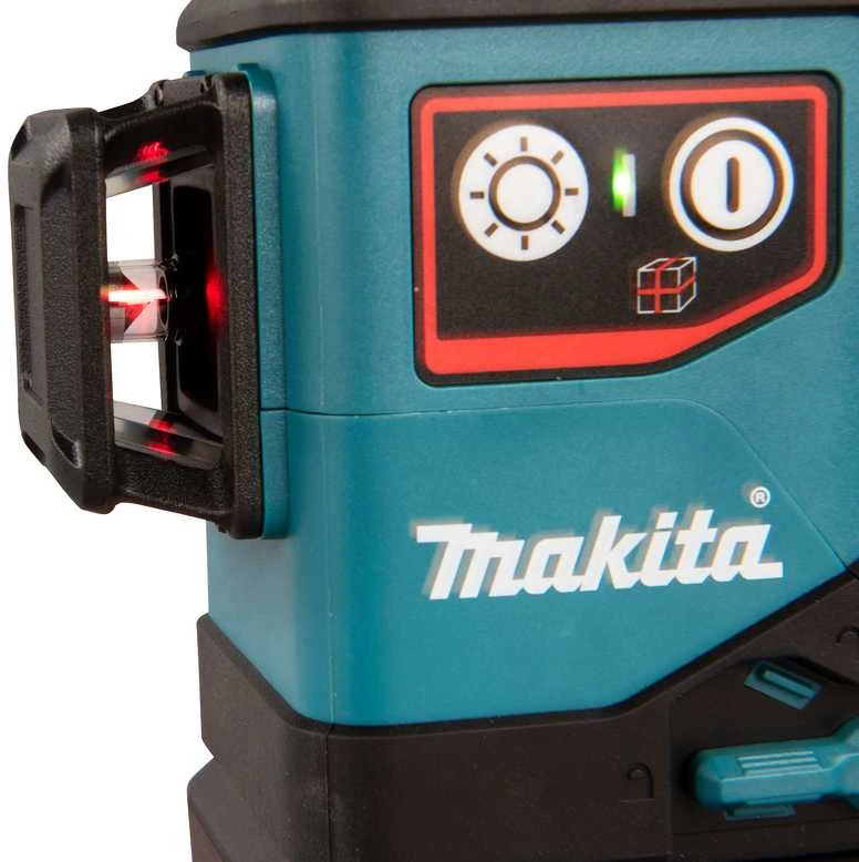 Makita Akumuliatorinis 360° CXT® lazerinis nivelyras SK700D 12Vmax • Raudono spindulio • 25 m