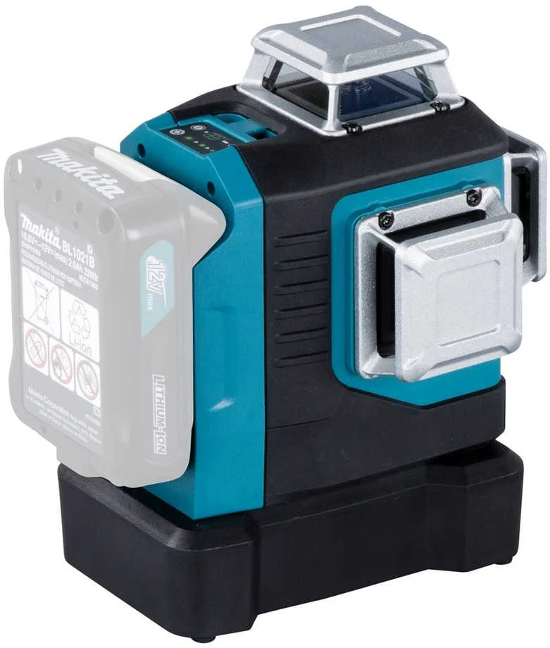 Makita Akumuliatorinis 360° CXT® lazerinis nivelyras SK700GD 12Vmax • Žalias • 35 m
