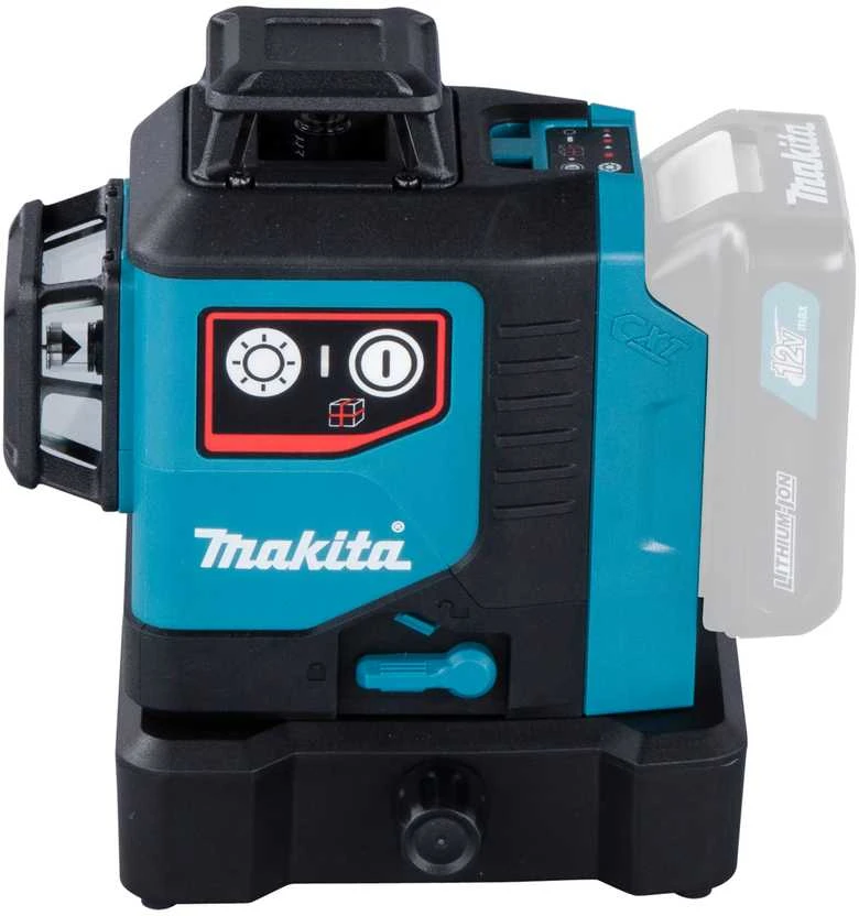Makita Akumuliatorinis 360° CXT® lazerinis nivelyras SK700D 12Vmax • Raudono spindulio • 25 m