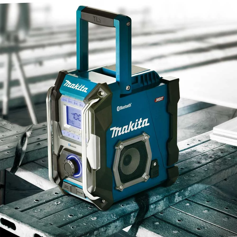Makita Akumuliatorinis darbinis Bluetooth radijas MR002G XGT® • LXT® • CXT® • Bluetooth