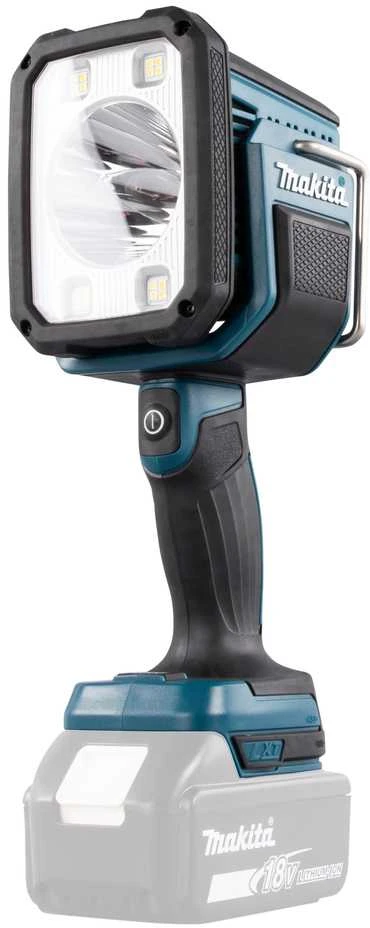 Makita Akumuliatorinis LED prožektorius DML812 14,4V / 18V LXT® • 1250 lm • komplektuojamas be akumuliatoriaus ir kroviklio.
