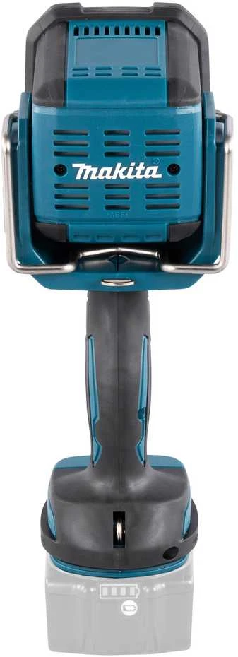 Makita Akumuliatorinis LED prožektorius DML812 14,4V / 18V LXT® • 1250 lm • komplektuojamas be akumuliatoriaus ir kroviklio.