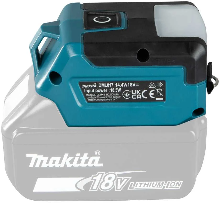 Makita Akumuliatorinis LXT® prožektorius DML817 14,4V / 18V • 300 lx