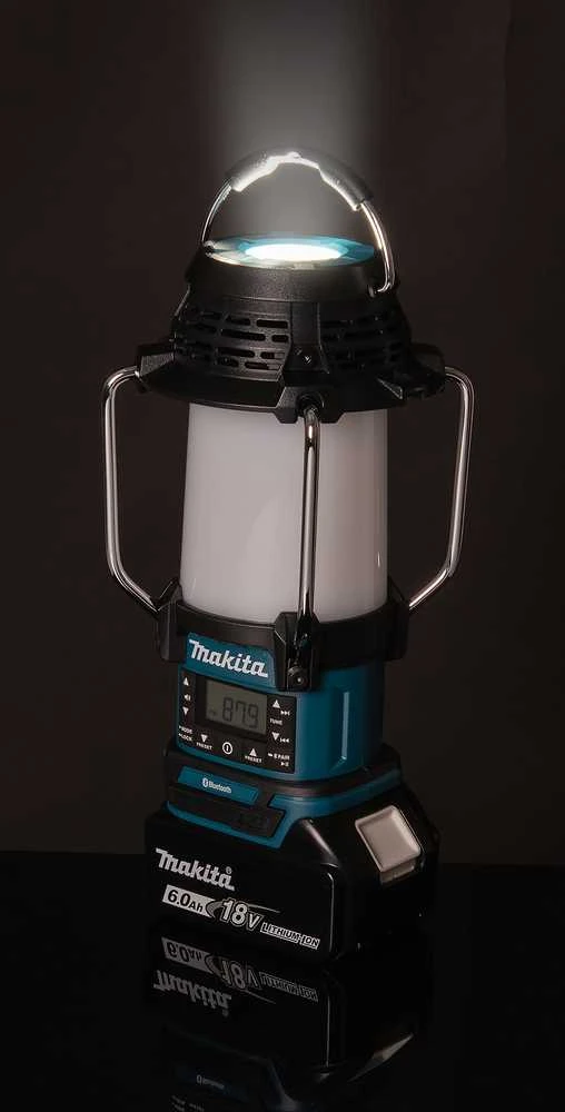 Makita Akumuliatorinis LXT® žibintas / radijas DMR057 14,4V / 18V • 1 000 lx