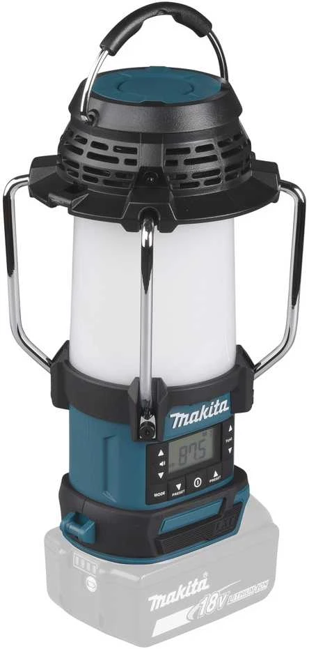 Makita Akumuliatorinis LXT® žibintas / radijas DMR055 14,4V / 18V • 130 lx