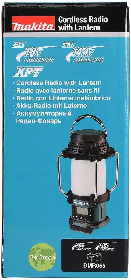 Makita Akumuliatorinis LXT® žibintas / radijas DMR055 14,4V / 18V • 130 lx