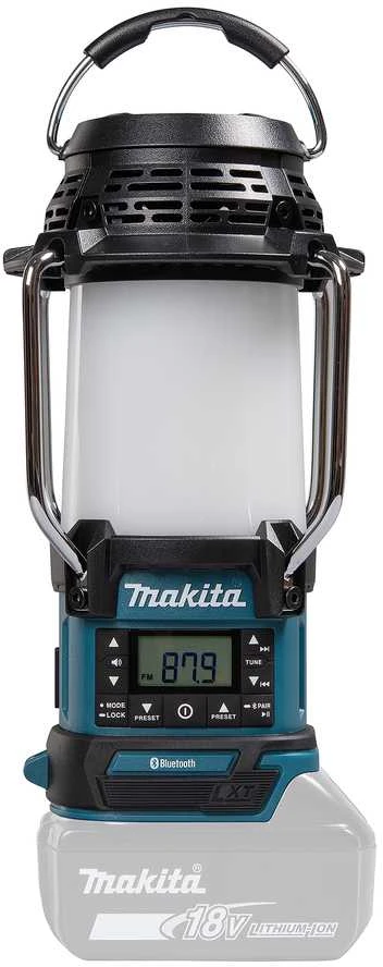Makita Akumuliatorinis LXT® žibintas / radijas DMR057 14,4V / 18V • 1 000 lx