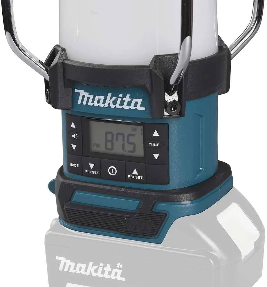 Makita Akumuliatorinis LXT® žibintas / radijas DMR055 14,4V / 18V • 130 lx