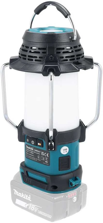 Makita Akumuliatorinis LXT® žibintas / radijas DMR057 14,4V / 18V • 1 000 lx