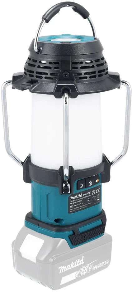 Makita Akumuliatorinis LXT® žibintas / radijas DMR057 14,4V / 18V • 1 000 lx