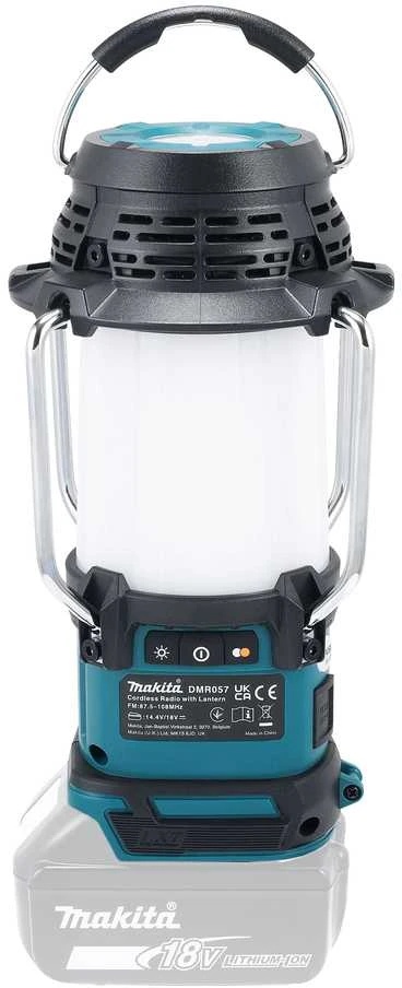 Makita Akumuliatorinis LXT® žibintas / radijas DMR057 14,4V / 18V • 1 000 lx