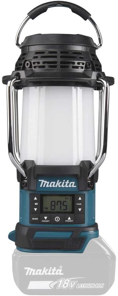 Makita Akumuliatorinis LXT® žibintas / radijas DMR055 14,4V / 18V • 130 lx
