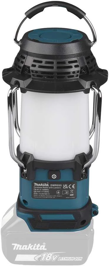 Makita Akumuliatorinis LXT® žibintas / radijas DMR055 14,4V / 18V • 130 lx