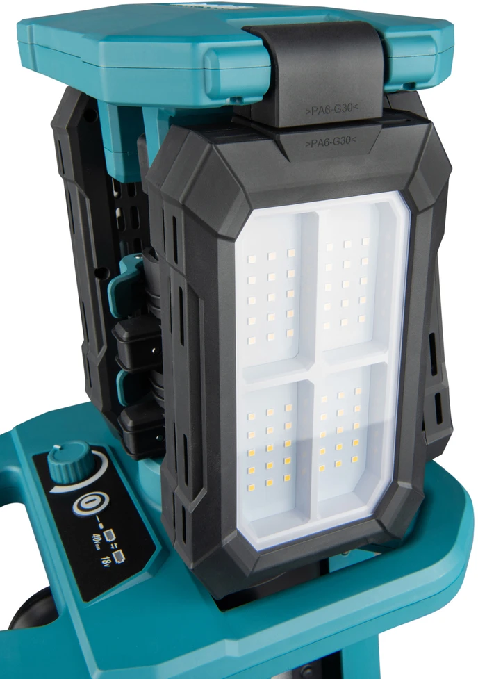 Makita Akumuliatorinis XGT® / LXT® teleskopinis darbinis žibintas ML014G 40Vmax / 18V • 15000 lm