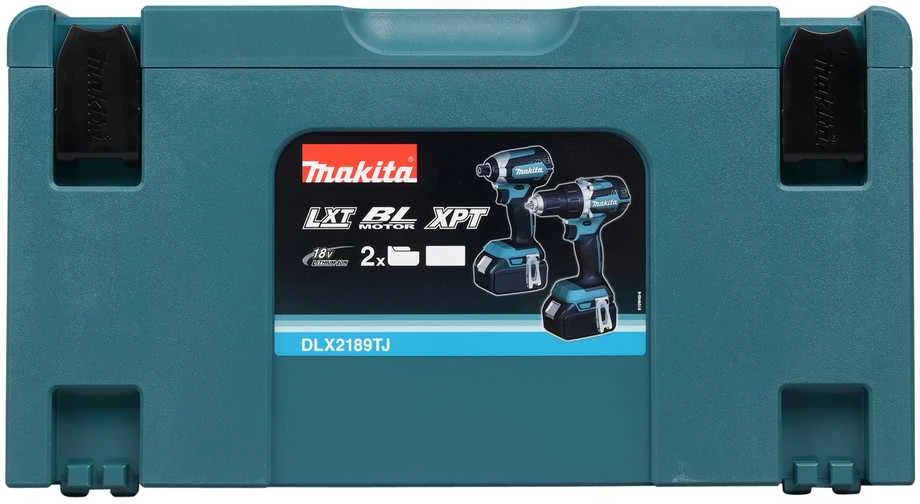 Makita įrankių komplekto DLX2189TJ transportavimo dėžė