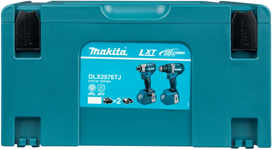 Makita Akumuliatorinių įrankių komplektas DLX2576TJ 18V