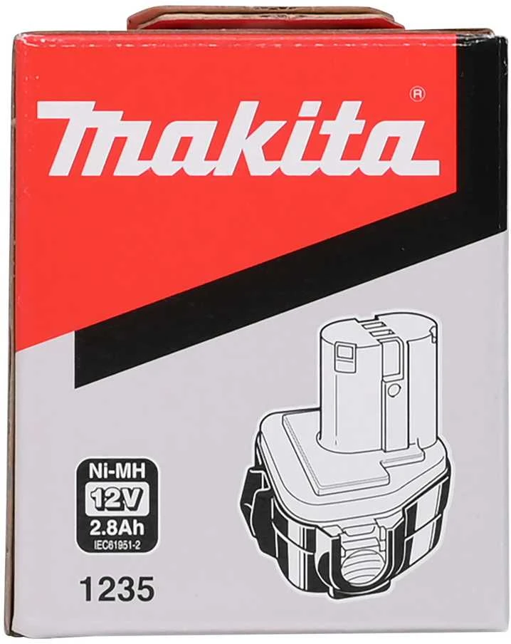  Makita Akumuliatorius NiMH 12 V, 2.8 Ah