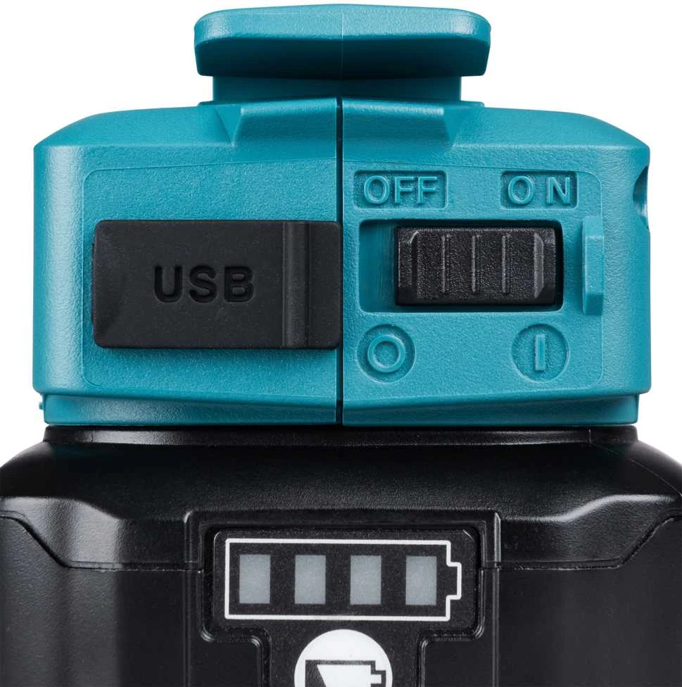 Makita Akumuliatorių adapteris 10,8V→USB ADP06 Li-ion • 12V max