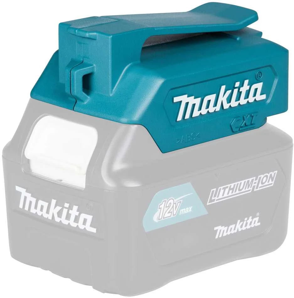 Makita Akumuliatorių adapteris 10,8V→USB ADP06 Li-ion • 12V max