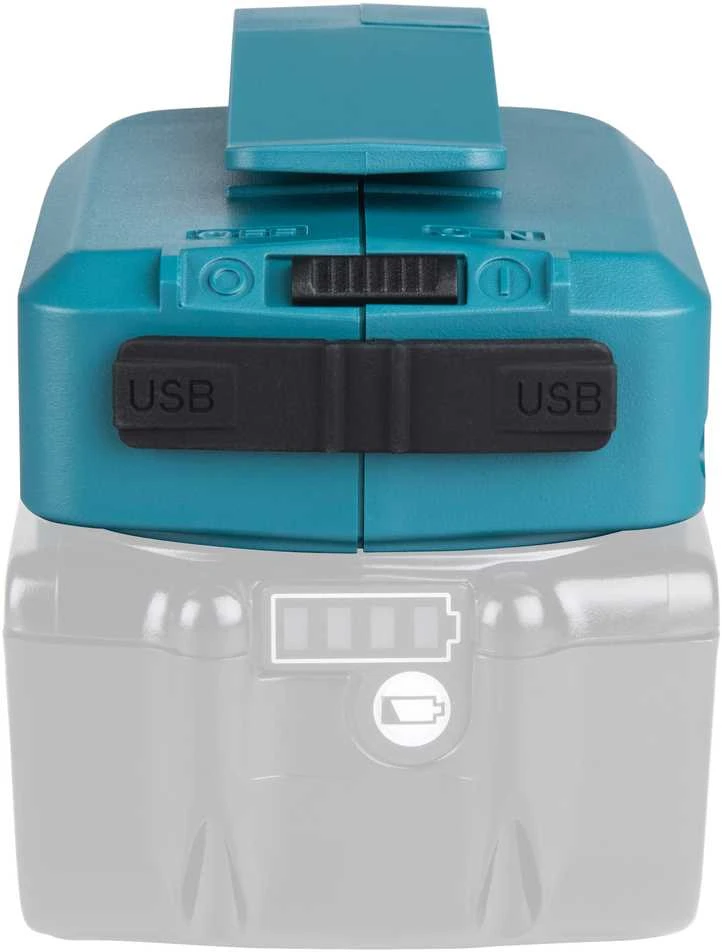 Makita Akumuliatorių adapteris 18V -> USB (2X) ADP05