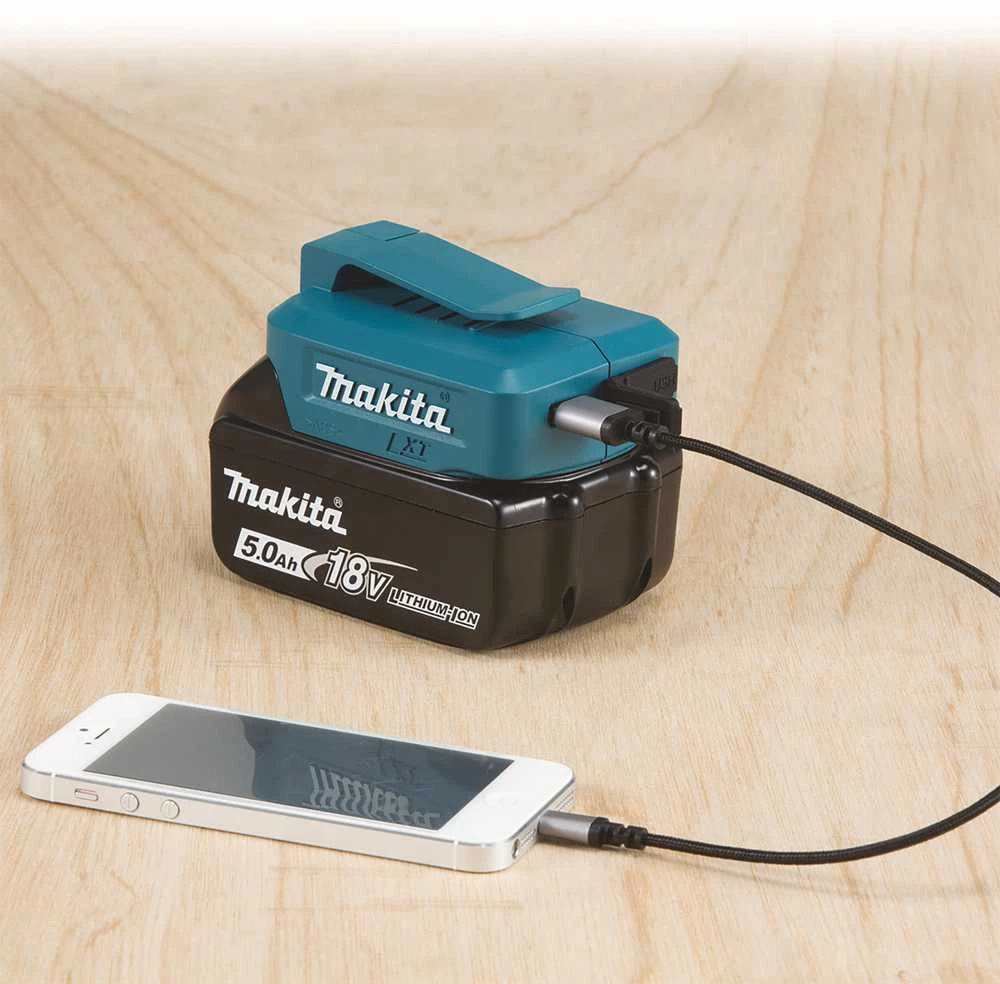 Makita Akumuliatorių adapteris 18V -> USB (2X) ADP05