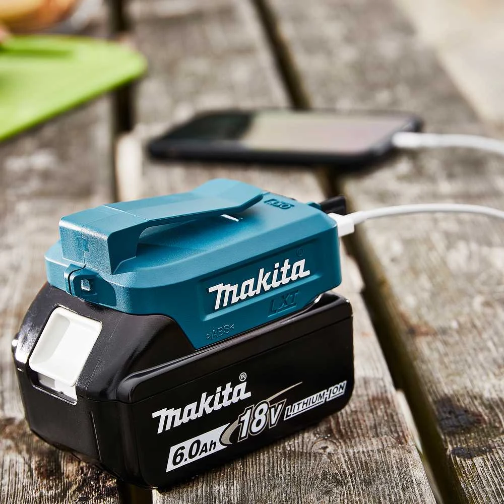 Makita Akumuliatorių adapteris 18V -> USB (2X) ADP05