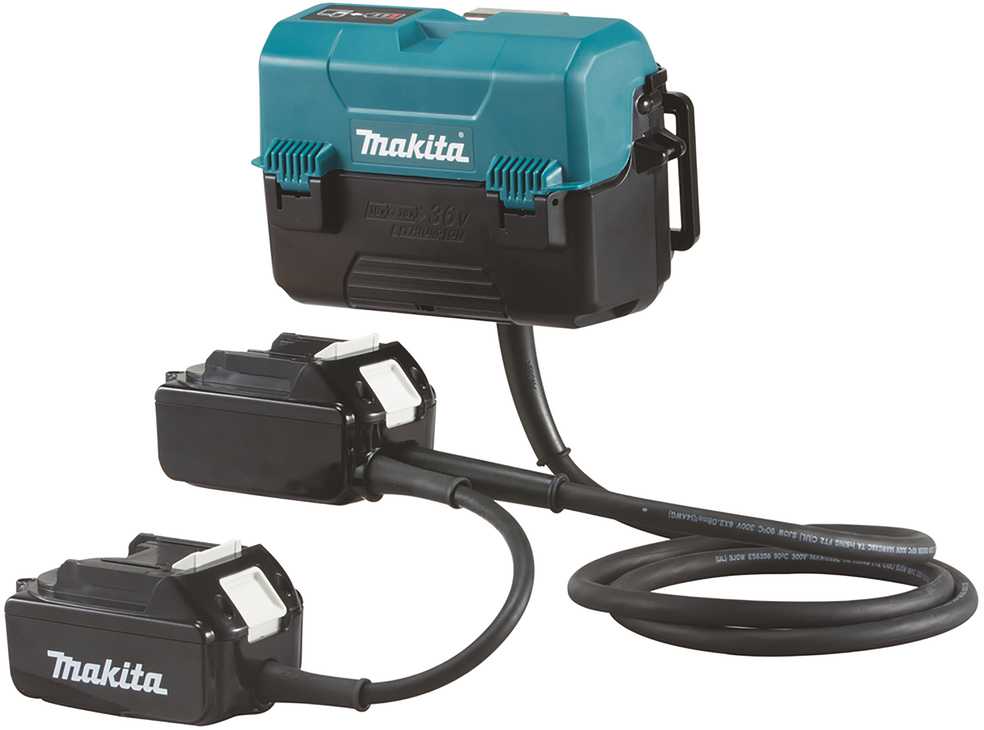 Makita Akumuliatorių adapteris 2 X 18V 197580-6 Li-ion • 18V X2 • 18BAP182