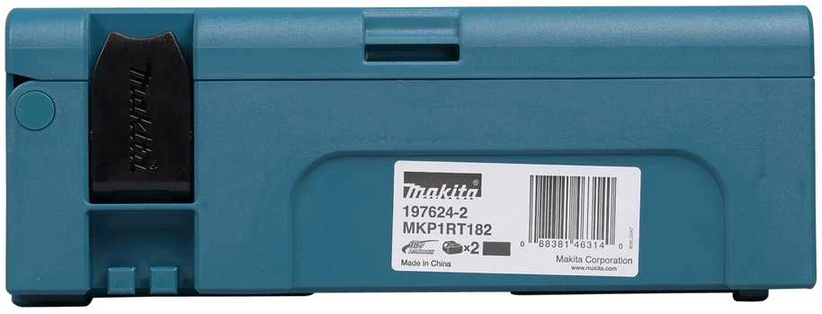 Makita Akumuliatorių ir kroviklio komplektas LXT® 197624-2 18V • BL1850B x2 • DC18RC • LXT®