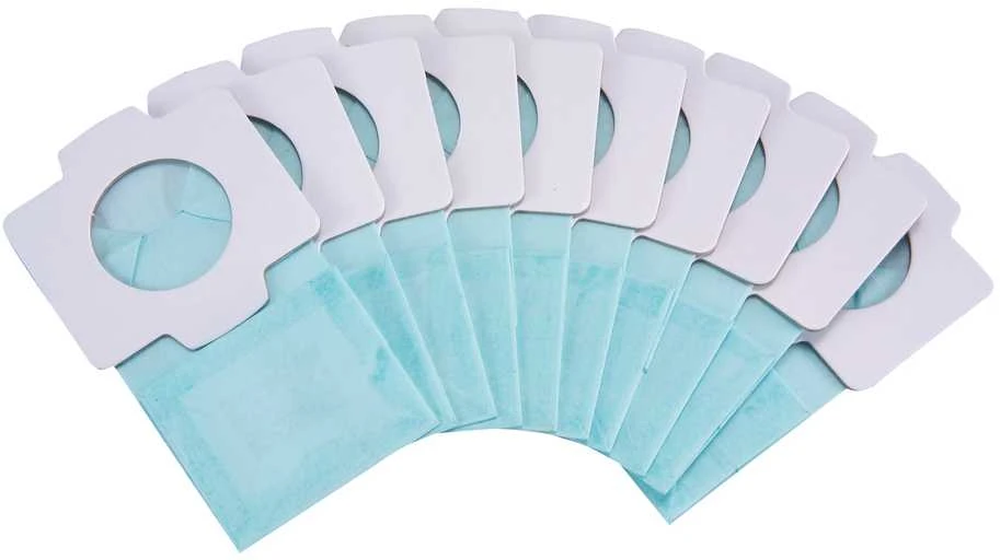 Makita Antibakteriniai popieriniai dulkių maišeliai, 10 vnt, siurbliui CL002G, DCL182, CL114FD, CL121D, DCL184 198744-5