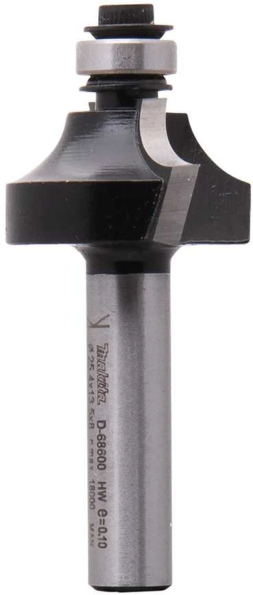 Makita Apvalinimo freza 25,4x13,5 mm/ 54,6mm, 8mm Kotelio skersmuo D-68600