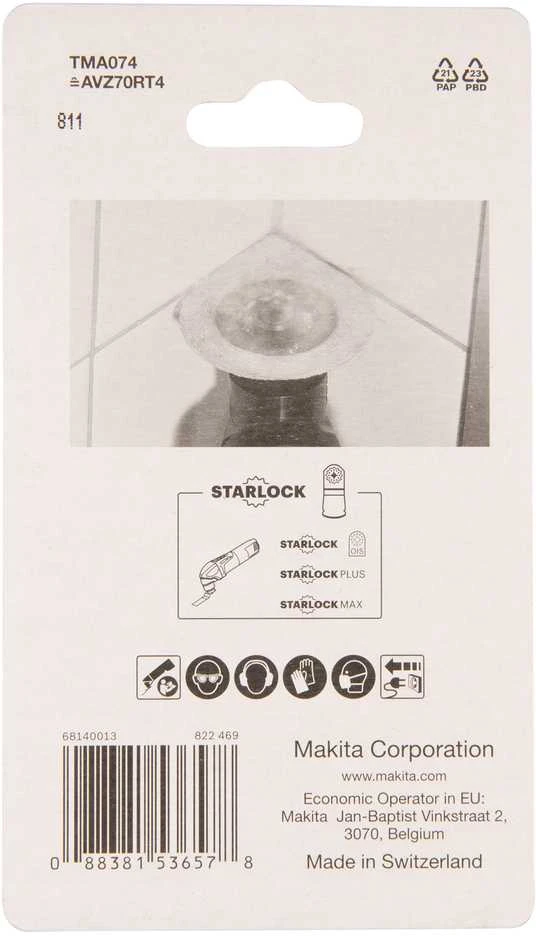 Makita Ašmenys gilinimui ir grandymui B-65078