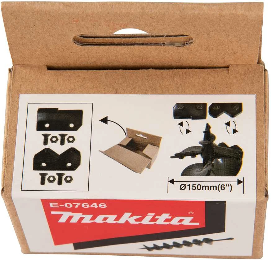 Grąžtas Makita Ašmenys žemės grąžtui 150 mm E-07646